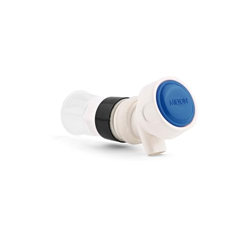 Image of Spare Ready Tap Compatible with Milton Kool Pure Water Jug | Fits 20L / 24L / 30L | Leak-Proof Push Tap Replacement | BPA-Free | Blue
