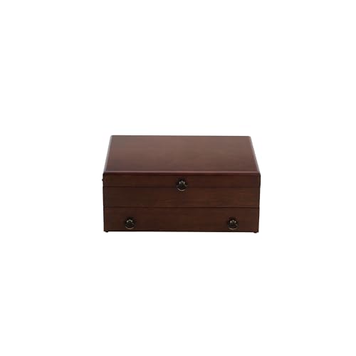 Reed & Barton Storage, Bristol Cherry Finish Flatware Chest, MDF