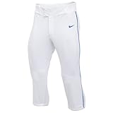 Nike Mens Team Vapor Select High Piped Pants, White/Blue, XX-Large