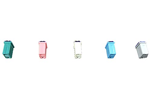 25 Pack Automotive MCASE Cartridge Fuse Kit for Cars, Trucks, and SUVs