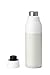 LARQ Bottle PureVis 25 oz - Self-Cleaning and Insulated Stainless Steel Water Bottle with UV Water Purifier and Award-winning Design | Reusable & Travel Friendly, Granite White