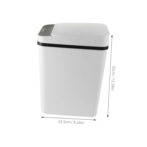Papelera automática rectangular con sensor de movimiento miniatura 3