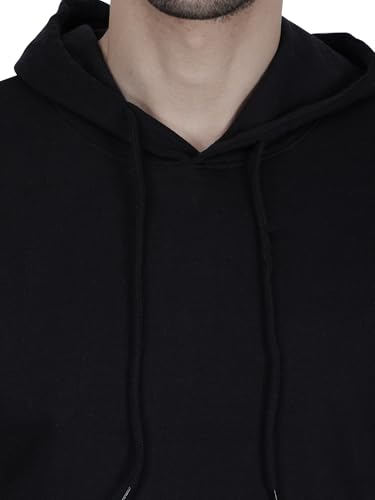 Image of Mastyle Men's Solid Hoodies |100% Rich Cotton Fleece 400 GSM | Wrinkle Free