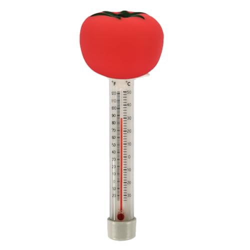 Stltik 大型フローティングプール温度計 ? 読みやすい水温ゲージ ひも付き 屋外&屋内プール、スパ、ホットタブ、水族館用