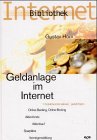 Geldanlage im Internet - Gustav Horn