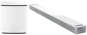 Bose Smart Soundbar Ultra White, Bundle Bass Module 700 White