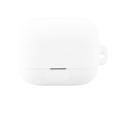 LUNBER-ARMOR�EFor EarFun Air Pro 4+ �P�[�X ���C�����X�C���z�� �ی�V���R�� For �C���[�t�@�� �G�A �v�� 4�v���X �J���r�i�t�� �J�o�[ ���h�~ �\�t�g�P�[�X �w�b�h�z�� �ی�P�[�X(�z���C�g)