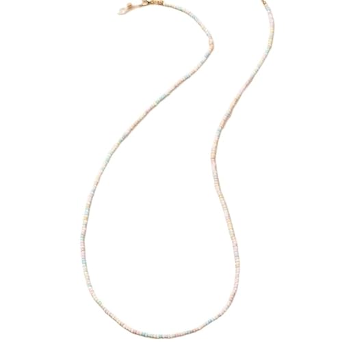 Chaîne de lunettes perles bonbon cordon anti-perte bijou femme