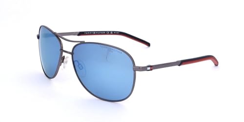 Tommy Hilfiger Th 2023/S Lunettes de soleil Homme tendance été branches noires
