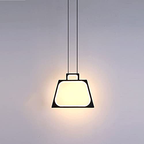 Plafond lampe cuisine island et suspension métal noir pour éclairage LED