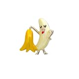 Cute Banana Fruit Food School Teacher Enamel Lapel Pin Cartoon Fruit Brooches Button Badge Jean Coat Lapel Pin Jewelry Gift for Friend Accessorie
