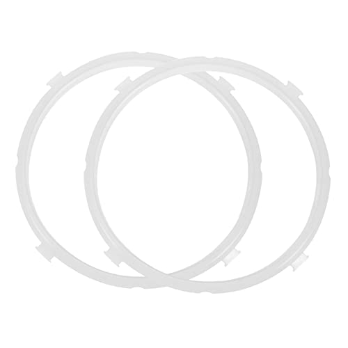 VERDANVERSE 2Piezas Junta de Sellado de Silicona para Olla de Presión Eléctrica Compatible con de Instalar y Limpiar Material Duradero Sellado para Cocinas de Presión