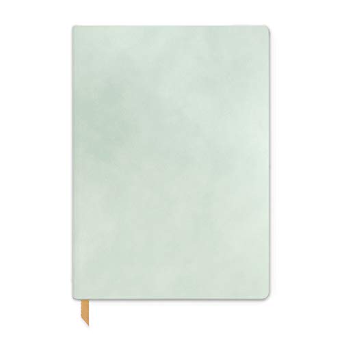 DesignWorks Ink Vegan Leather Flex Cover Journal, 5.75" x 8", Mint