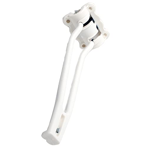 Namumaru Folding Table Iron Leg Set Of 4 Furniture Hairpin Side Steel Heavy Duty Easy Install Home Diy Coffee Tea Small Dining Picnic Portable Laptop Notebook Desk Shelf Mounting Screw (White) #TOP2