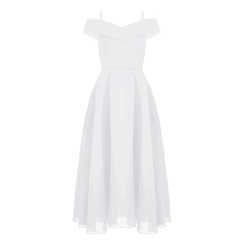 Freebily Vestito da Cerimonia Bambina Lungo Elegante Abito da Sera
