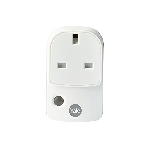 Yale Ac-Ps Sync Smart Home Alarm Accessory Plug, White, Works With Alarms, For Appliance Integration