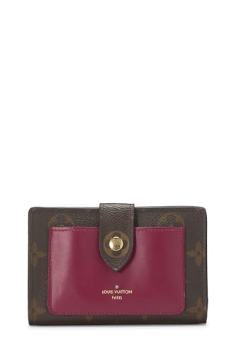 Pre-Loved Monogram Canvas Juliette Wallet, Pink