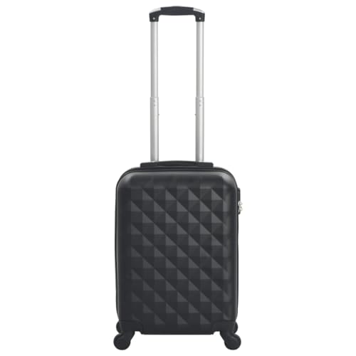 Hardcase Trolley Black ABS Luggage,Bags,Suitcases Black 3,05 LBS2