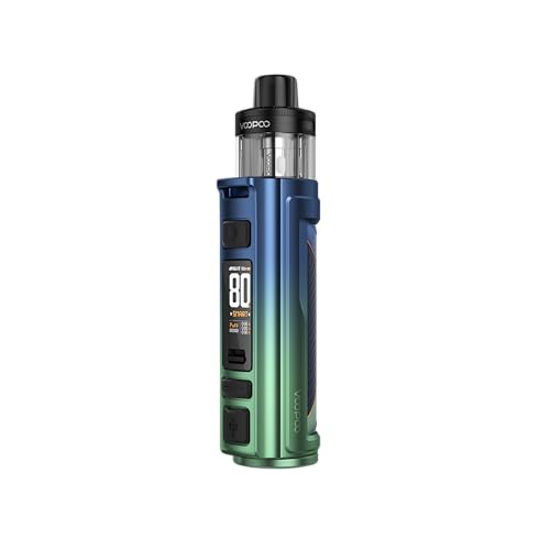 VOOPOO ARGUS PRO 2 - VOO'POO Argus Pro 2 Kit 80W Built-in 3000mAh Battery + DTL PnP X Pod Cartridge (PnP X Coil 0.3Ω + 0.15Ω) - Senza nicotina/e-liquido