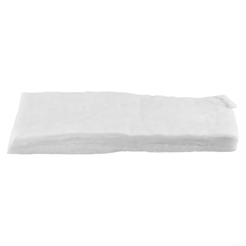 ZWEquipint Esponja de cerámica para cámara de combustión de chimenea de etanol, tablero de fibra resistente a altas temperaturas, 300 x 100 x 38 mm, extiende el tiempo de combustión y mejora las