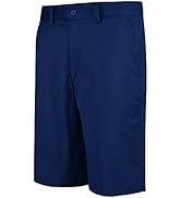 Lesmart Men's Golf Shorts Stretch Quick Dry Relaxed Fit Tech Performance Bermuda Shorts