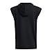 Under Armour Men's Rival Fleece Sleeveless Hoodie, (001) Black / / White, Small