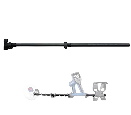 Zorvayne Carbon - Fibre Collapsible Shaft for Minelab Gold Monster 1000, 1.5m Fully Extended / 60cm Collapsed, 230g Lightweight Waterproof Upper & Lower Pole with Cam-Lock