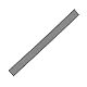 CEWROM Türschwellenrampen, 100x5.5x1.6cm Rollstuhlrampe PVC Schwellenrampe, Gummirampe Auffahrrampe, Übergangsleiste Rutschfeste Oberfläche Bordsteinrampe für Rollator, Rollstuhl, Scooter, Kinderwagen