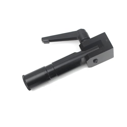 顕微鏡キット 直径 25 ミリメートル/32 ミリメートルヘビーデューティ多軸調整可能な金属アームサポートビデオ業界顕微鏡テーブルスタンドパーツホルダー 顕微鏡レンズアダプター(D)