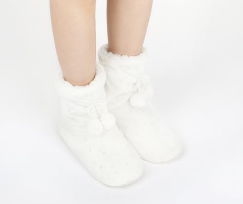 Image of Panda Bros Women's Bootie Slipper Socks, Non-Slip Gripper House Socks