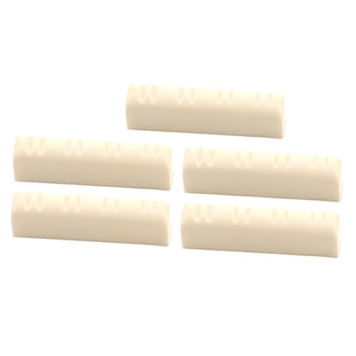 OFFSCH 5Pcs String Slotted Mandolin Nut Durable Instrument Parts for Enhanced Sound Quality Essential Accessories for Musicians