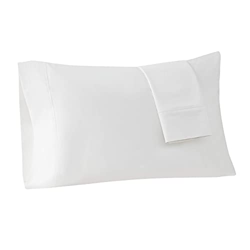 Hyde Lane 1000 Thread Count Cotton Pillowcases 2 Pack, White Pillow Cases Queen Size 20x30 inches, Soft and Durable Luxury, Wrinkle Resistant, Pilling Proof