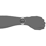 Citizen Relógio masculino de quartzo, aço inoxidável, clássico, prateado (modelo: BI5050-54E), Prateado 13