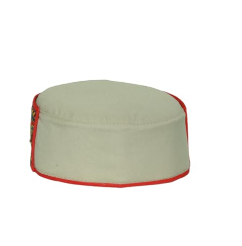 Image of Vastraa Fusion Himachali Topi for Men | Nepali Headwear | Traditional Kullu Cap | Pahadi Topi | Kashmiri Hat | Wool Handcrafted Ethnic Wear