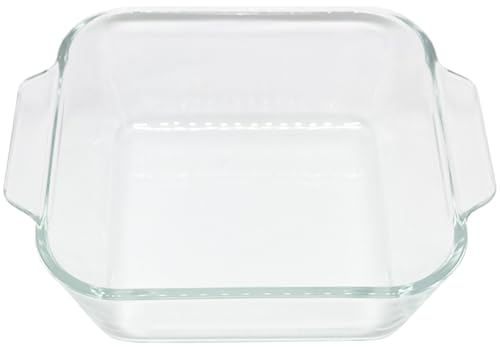 イシガキ デリッシュライフ 耐熱ガラス 食器 ケーキ型 グラタン皿 スクエア型 角型 600ml 4612