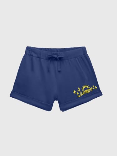 Image of Nap Chief Girls Cotton Harry Potter Co ord Sets, T Shirt And Shorts for Kids Casual Wear