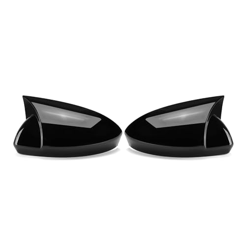 Couvercle rétroviseur Megane 4 MK4 2016-2020 autocollant noir brillant