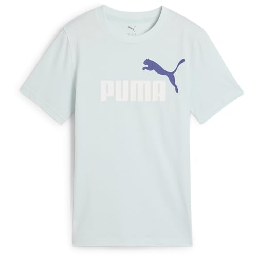 Image of Puma Boy Cotton Solid Regular Fit Tees