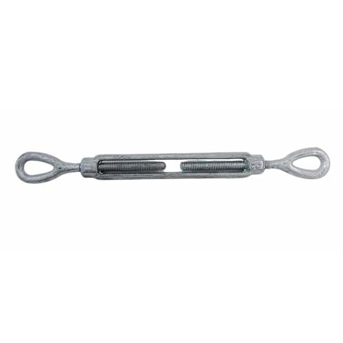 2 Piezas Tensor Marino 5/16" x 4-1/2" Ojo-Ojo Acero Inoxidable T316 Galvanizado Forjado en Caliente Capacidad 800 Lbs miniatura 5
