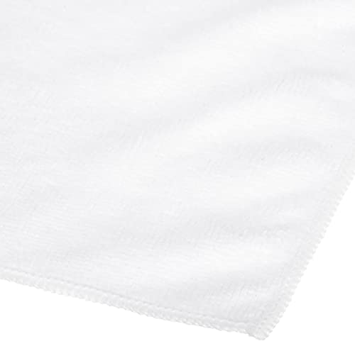 Chiffon microfibre blanc essuyage poussière et vitres 40 cm - 4