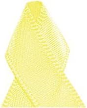 38mm Double Face LEMON Satin Ribbon (10 yds)