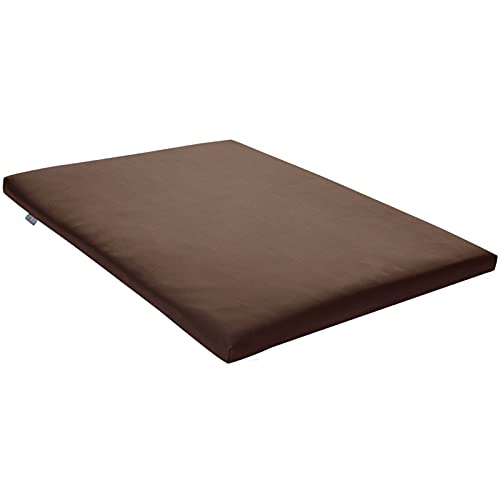 FORTISLINE Hundematte Hundebett Capri (XL - 120cm x 90cm, Braun)