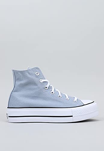 Baskets basses Converse Chuck Taylor All Star Platform Obsidian Mist - vue 5