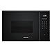 Produktbild Siemens BE555LMB1 iQ500, Einbau-Mikrowelle mit Grillfunktion, 59 x 38 cm, 900 W, 25 L Garraum Edelstahl, touchControl Bedienung, Hydrolytische Reinigungshilfe, cookControl 8 Automatikrogramme, Schwarz