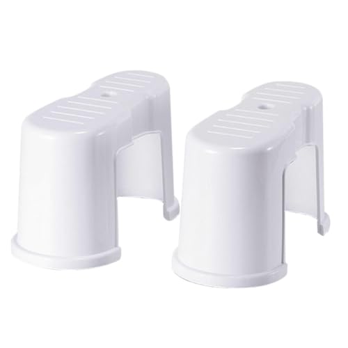 Repose-pied de toilette haut de gamme en plastique épais blanc ultra stable
