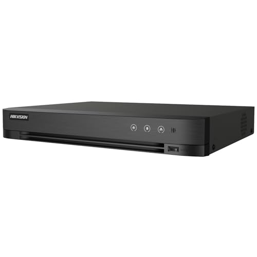 Image of Hikvision IDS-7208HQHI-M1 /XT 8-Channel 5MP Turbo HD DVR | Support 2-Way Audio | AcuSense Enabled | H.265+ Compression | Hybrid Video Input | HDMI /VGA Output | Smart Motion Alerts