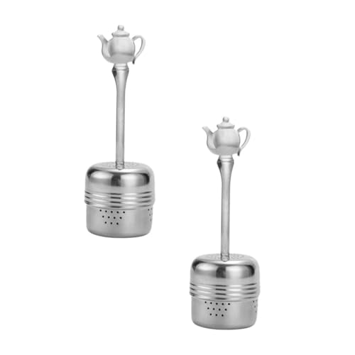 HEALLILY Creative Pot Shape Tea Infuser Fine Craftsmanship Tea Strainer for House