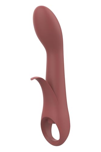 Dream Toys Nude Sierra G-Spot Duo Vibrator Orange 20,1 cm