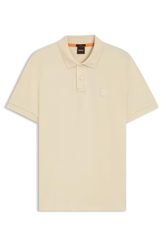 BOSS Mens Passenger Polo Shirt 767open yellow X-Large