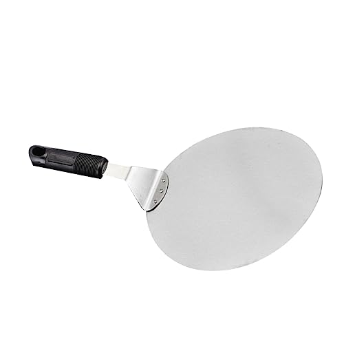PRETYZOOM Stainless Steel Cake Spatula Lifter Pizza Server Shovel with Plastic Handle Kitchen Tool for Transfer and Serving for Cakes Pizzas Pies and Tarts